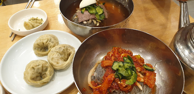 korean food naengmyeon