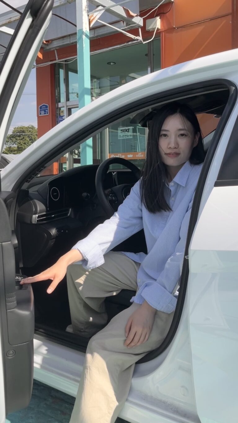 adaysophie car in jeju